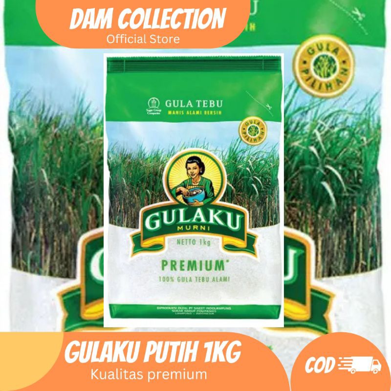 

GULAKU Gula pasir Tebu Premium 1 kg