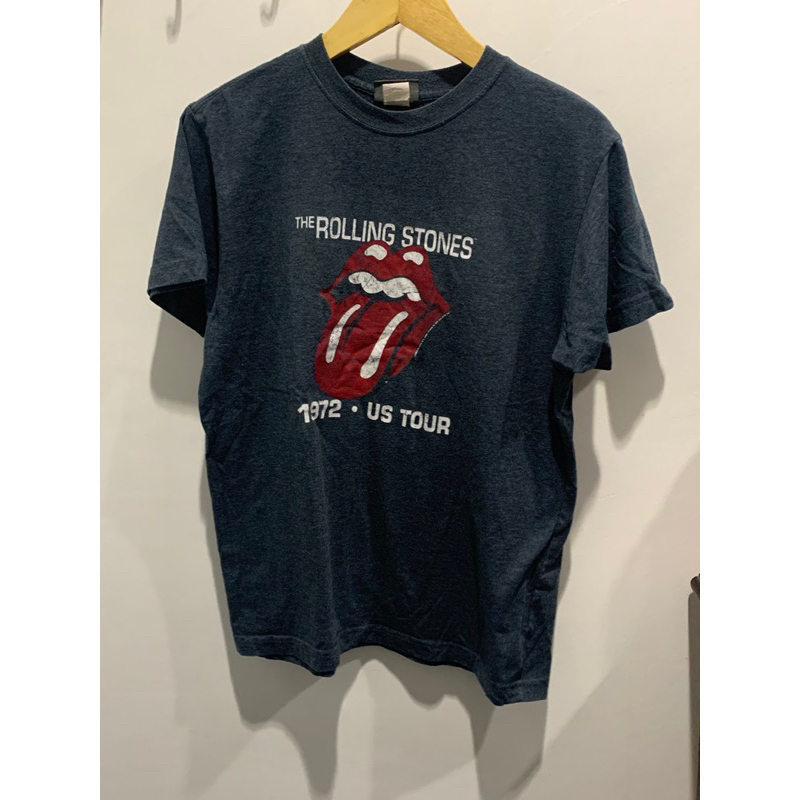Kaos T-Shirt The Rolling Stones 1972 US Tour Vintage Import