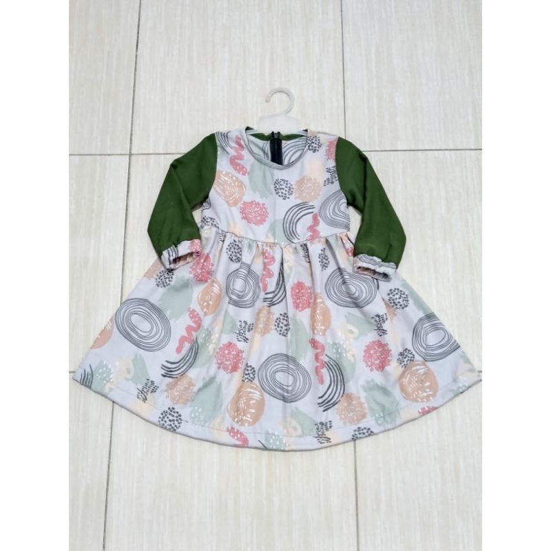 jasa jahit dress anak simpel