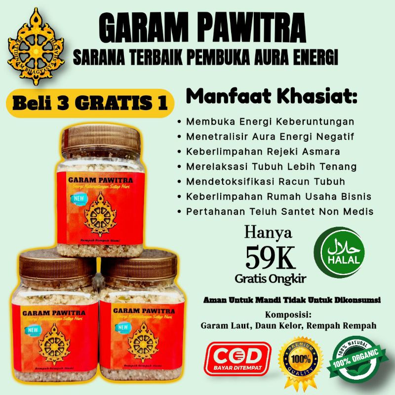 

GARAM PAWITRA - SOLUSI AURA POSITIF ENERGI KEBERUNTUNGAN