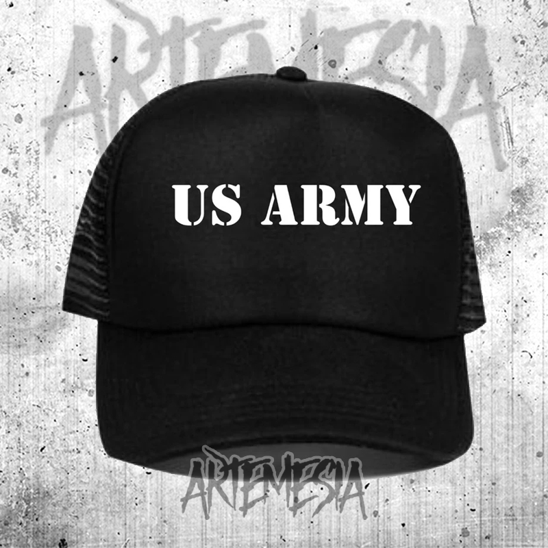 Topi Jaring Topi Trucker US ARMY