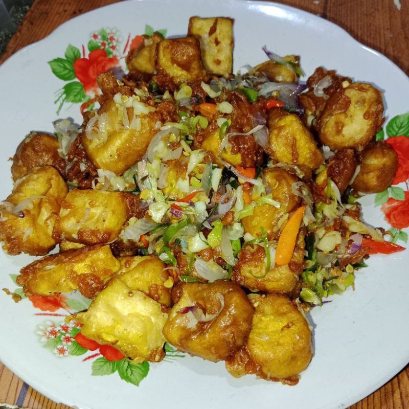 

HEAT BITES!! Tahu Cabai Garam - Camilan Pedas Gurih