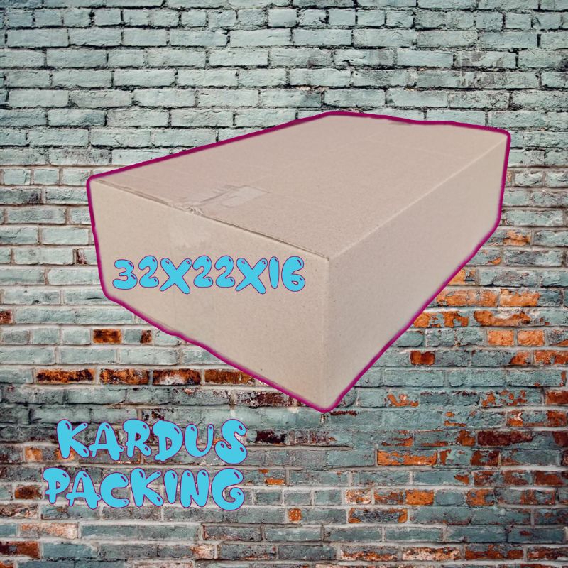 

kardus packing UK 32x22x16 kardus besar kardus kecil