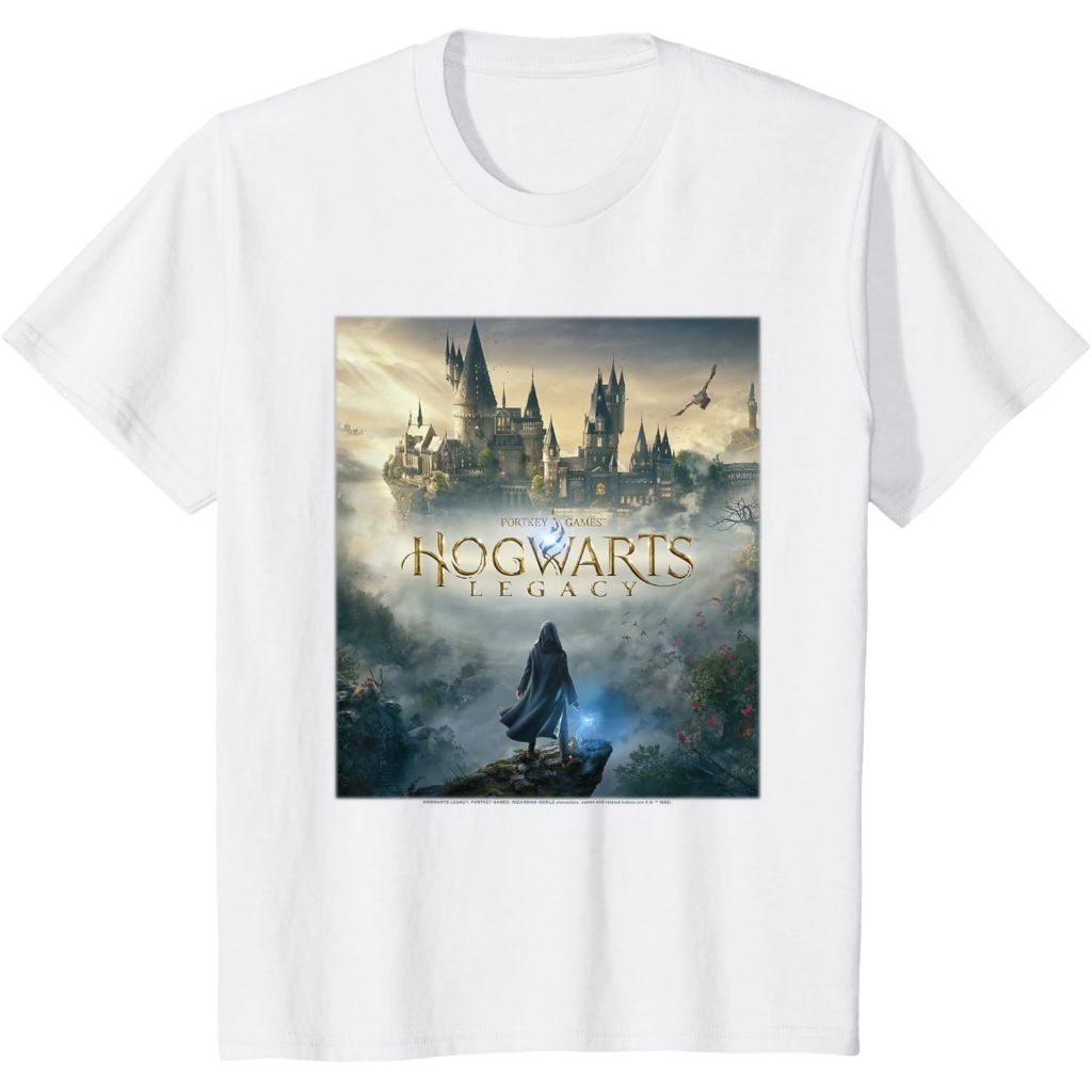 Baju Kaos Anak Harry Potter Hogwarts Legacy Poster T-Shirt