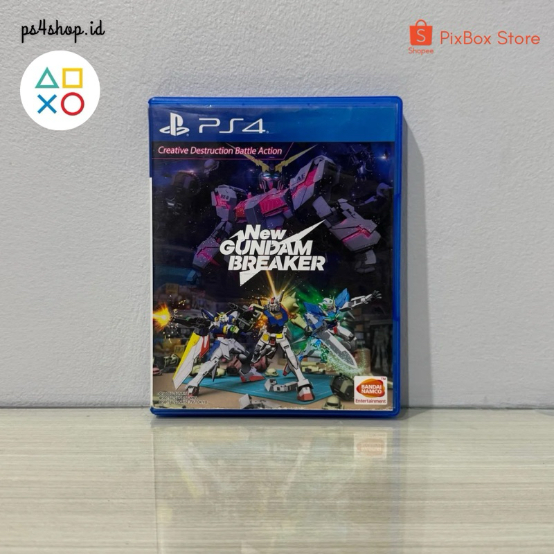 BD KASET NEW GUNDAM BREAKER PS4 SECOND BEKAS MURAH GAME GUNDAM ROBOT PERANG