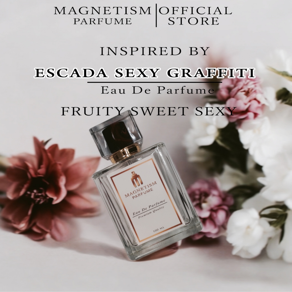 Magnetism - Parfume Wanita Tahan Lama Fruity Sweet Sexy Inspired By Escada Sexy Graffiti | Parfume