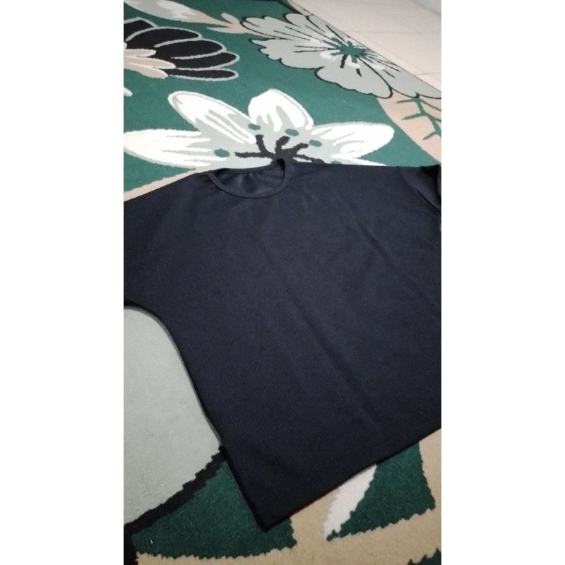 Kaos Rib Hitam