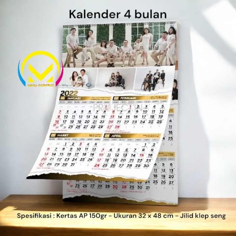 

Kalender Dinding Custom Foto | Perusahanan | Souvernir 2025