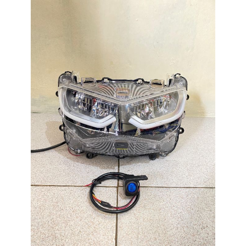headlamp all new yamaha nmax new lampu depan original