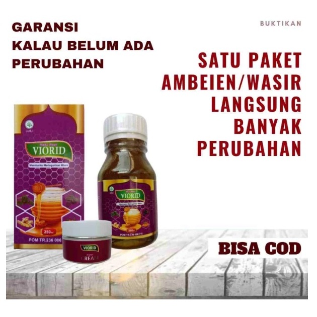 Herbal Ambeyen Luar Dalam Madu Viorid Obat Ambeien Paling Ampuh Stadium 1 2 3 4 Asli Original