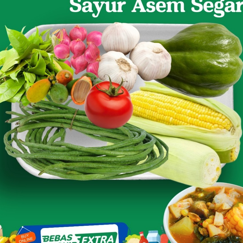 

Paket sayur asem speciall