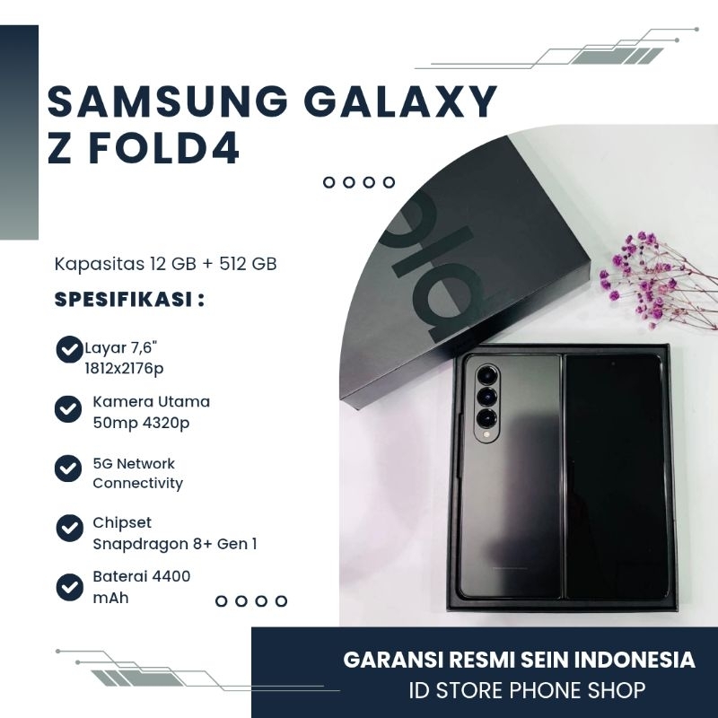 Samsung Galaxy Z Fold 4 - Z Fold4 5G- 512GB - SEIN - SECOND