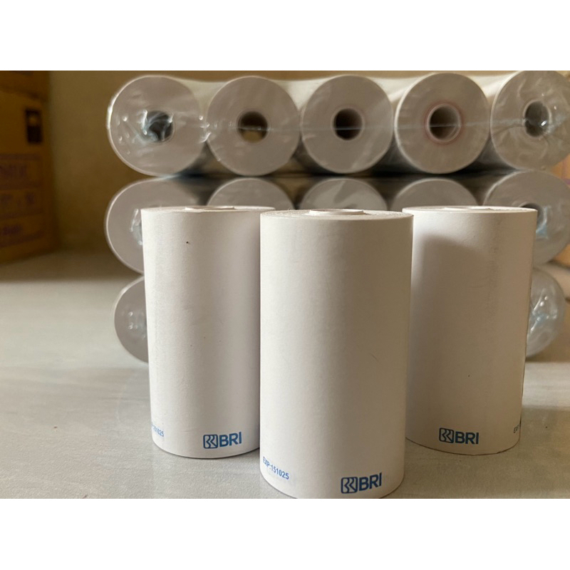 

kertas thermal BRI ukuran 57x30 / 58x30