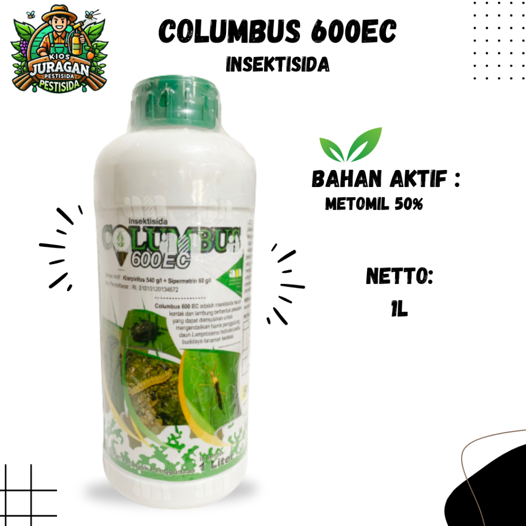 COLUMBUS 600EC 1L INSEKTISIDA