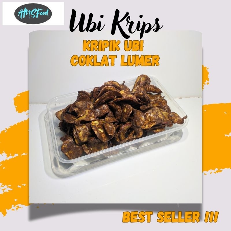 

Keripik Coklat/Kripik Ubi Coklat Lumer Kemasan 500ML Coklat - Makanan Ringan Manis - Cemilan manis,keripik lumer, Snack, Crispy