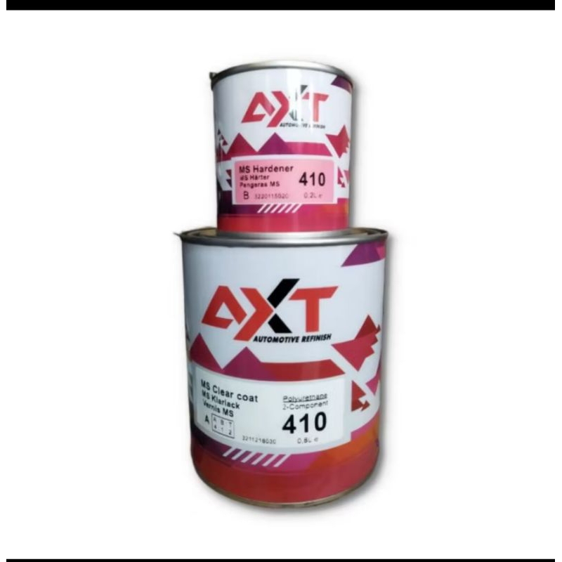 Vernis AXT MS 410 Clear Gloss 1L vernis Prodak Belkote murah Vernis Mengkilap