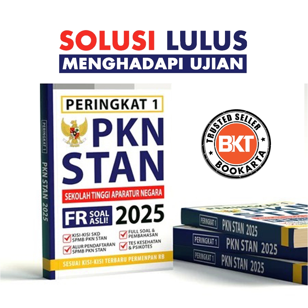 BUKU PKN STAN 2025 - BUKU KEDINASAN STAN 2025 - SOAL UJIAN STAN 2025