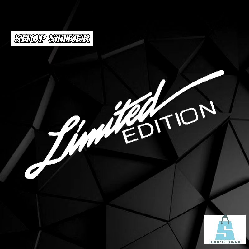 

Stiker Cutting limited edition
