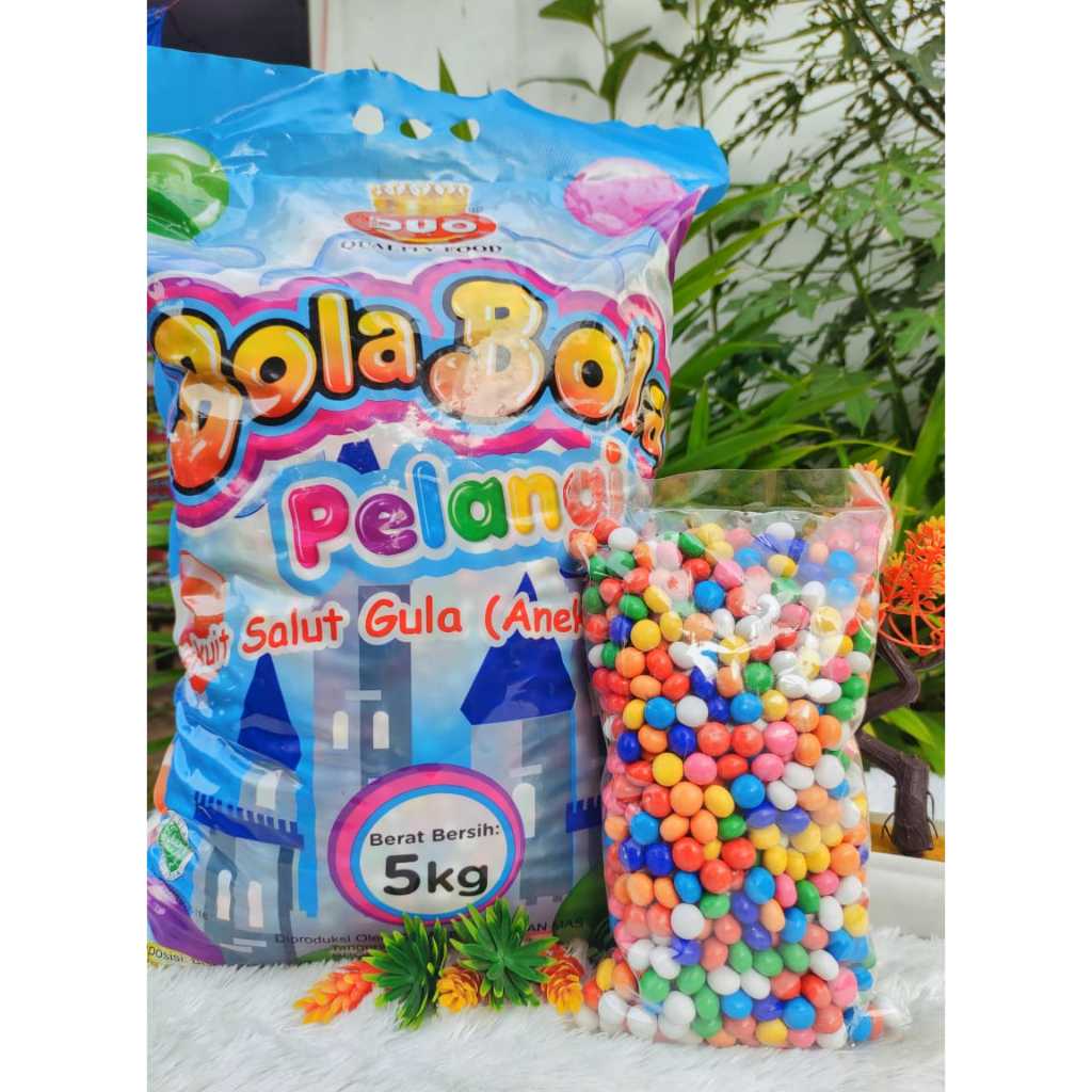 

Bola-Bola Pelangi 250g dan 500g