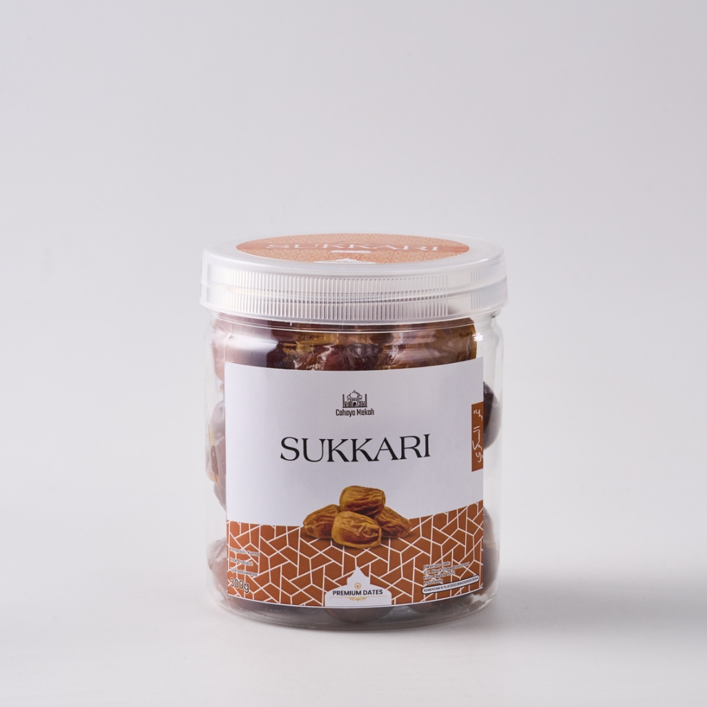 

Cahaya Mekah Kurma Sukari Premium Original High Quality 300gr