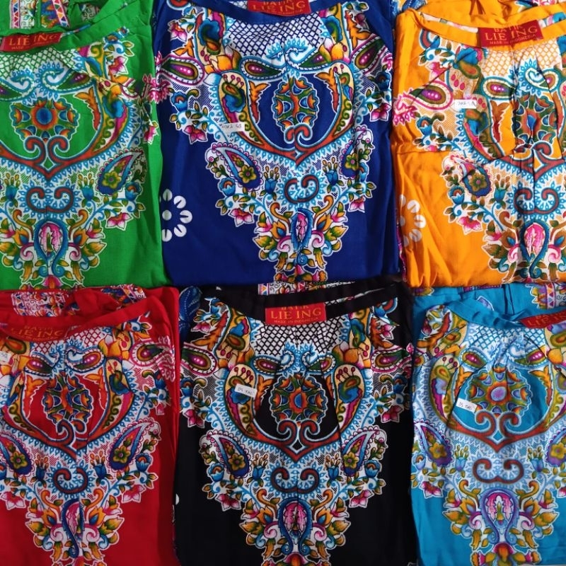 UIY DASTER YUKENSI TALI 1 BATIK LIE ING LD 130 MOTIF BANGKOK JALA