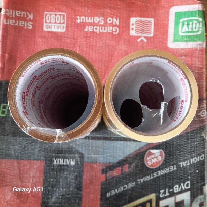 

lakban bening superfix 45 x 40yard