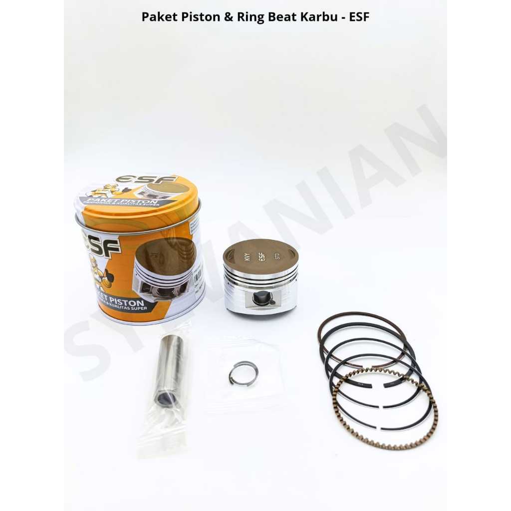 PAKET PISTON & RING BEAT KARBU - ESF