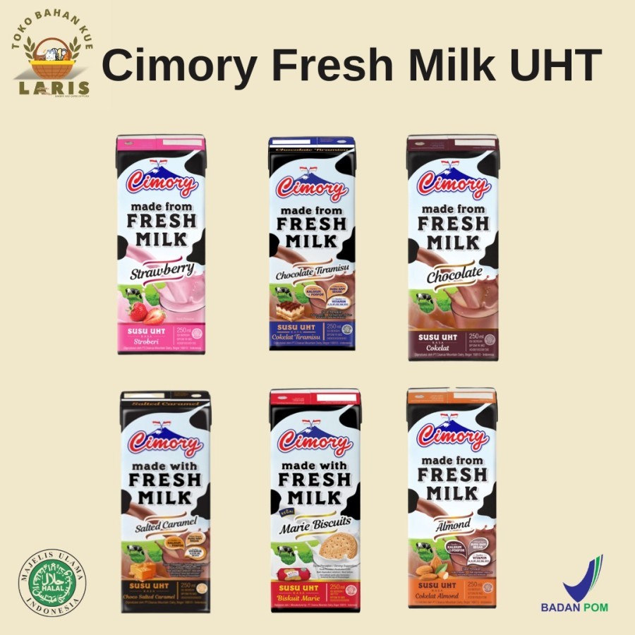 

CIMORY UHT MILK KEMASAN 250 ML