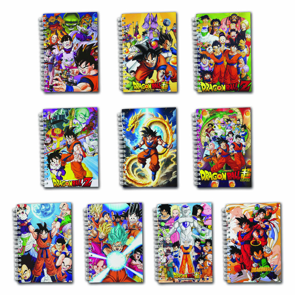 

Note Book Spiral Large (10 cm X 14 cm) Edisi Dragon Ball / Notebook A6 Custom / Seminar Kit Surabaya
