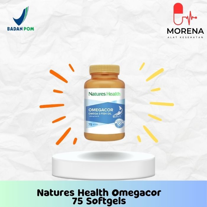 Natures Health Omegacor 75 Softgels