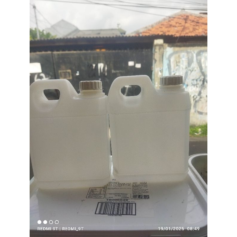 JERIGEN BEKAS 1 LITER||JERIGEN UKURAN 1 LITER||JERIGEN 1 LITER PENDEK BEKAS||