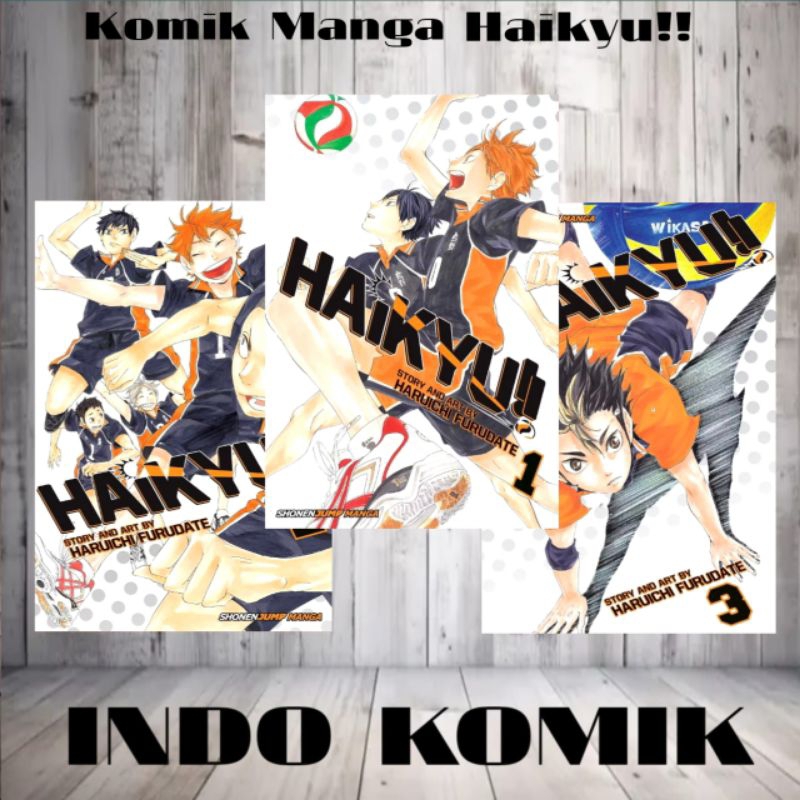 Komik Manga Haikyuu Vol. 1 - 45 By Haruichi Furudate Bahasa Indonesia