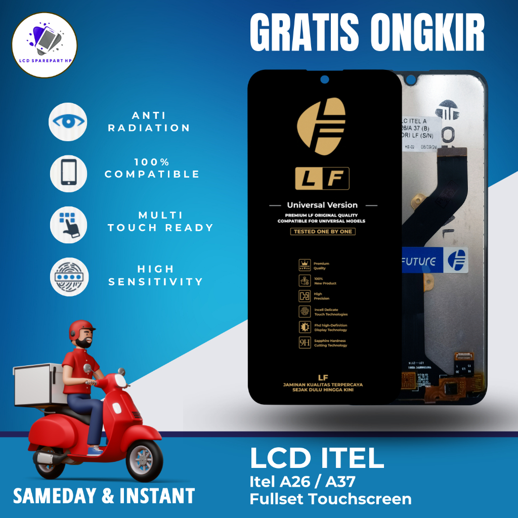 LCD Itel A26 / A37 Fullset Touchscreen