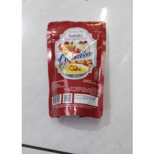 

Hakiki gelatin 100 gr
