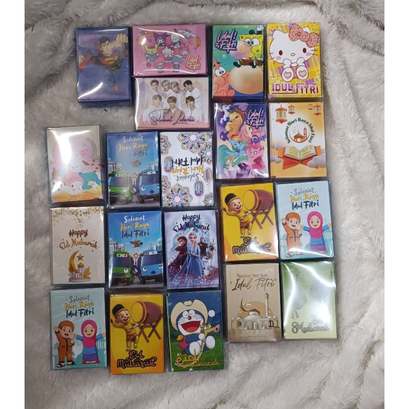 

Amplop Lebaran Idul Fitri (isi 50 pcs) Almpop Lebaran Karakter angpao Lucu