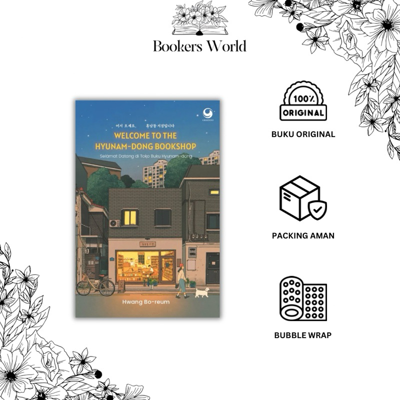 Welcome To The Hyunam-Dong Bookshop - Hwang Bo-reum - Grasindo