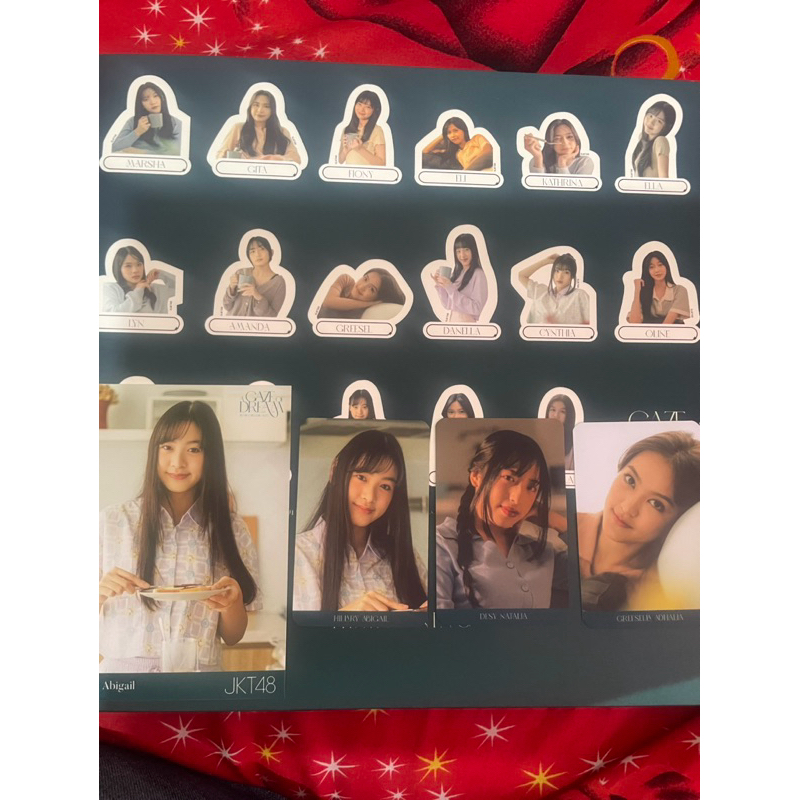 Kalender A Gaze Of Dream, Photocard, Photopack