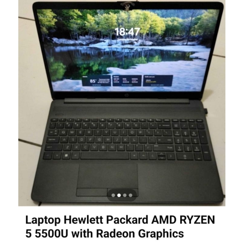 Hewlett Packard Laptop AMD Ryzen 5 5500U second terbaik