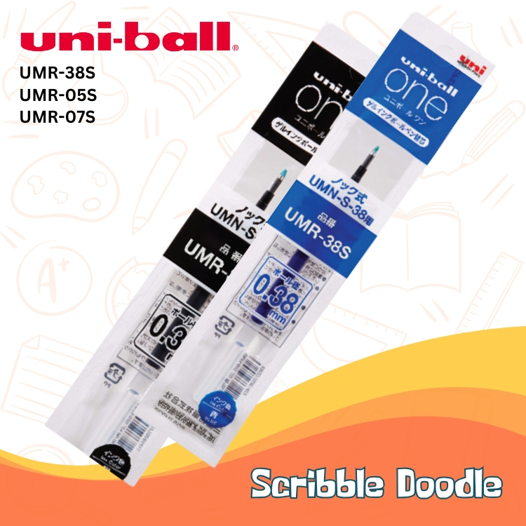 

Refill UNI Uniball One Gel Ballpoint Pen UMR-38S | UMR-05S | UMR-07S / Refill Pulpen Uni Ball One P | One F