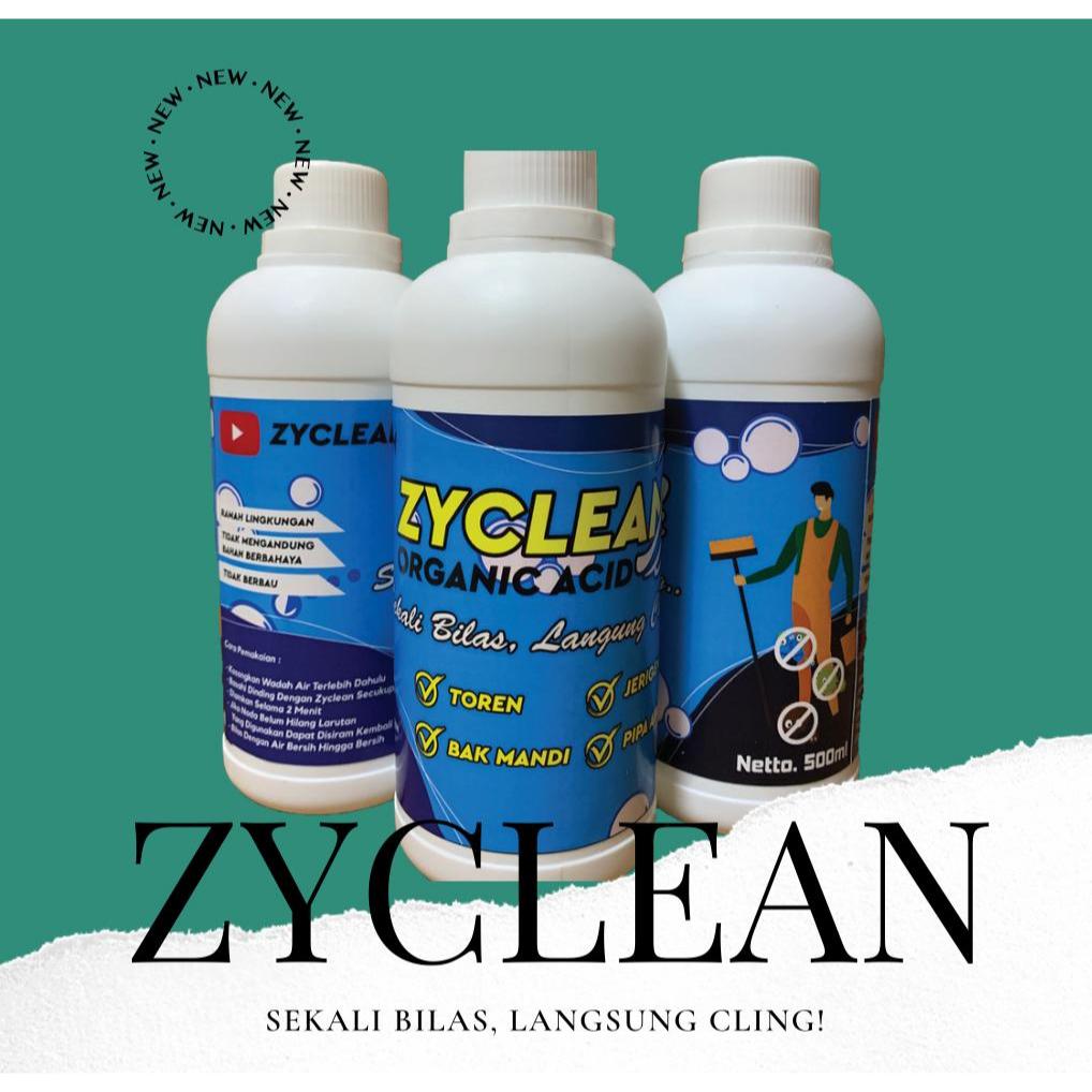 ZYCLEAN PEMBERSIH KERAK TOREN WC BAK MANDI PVC 500ML