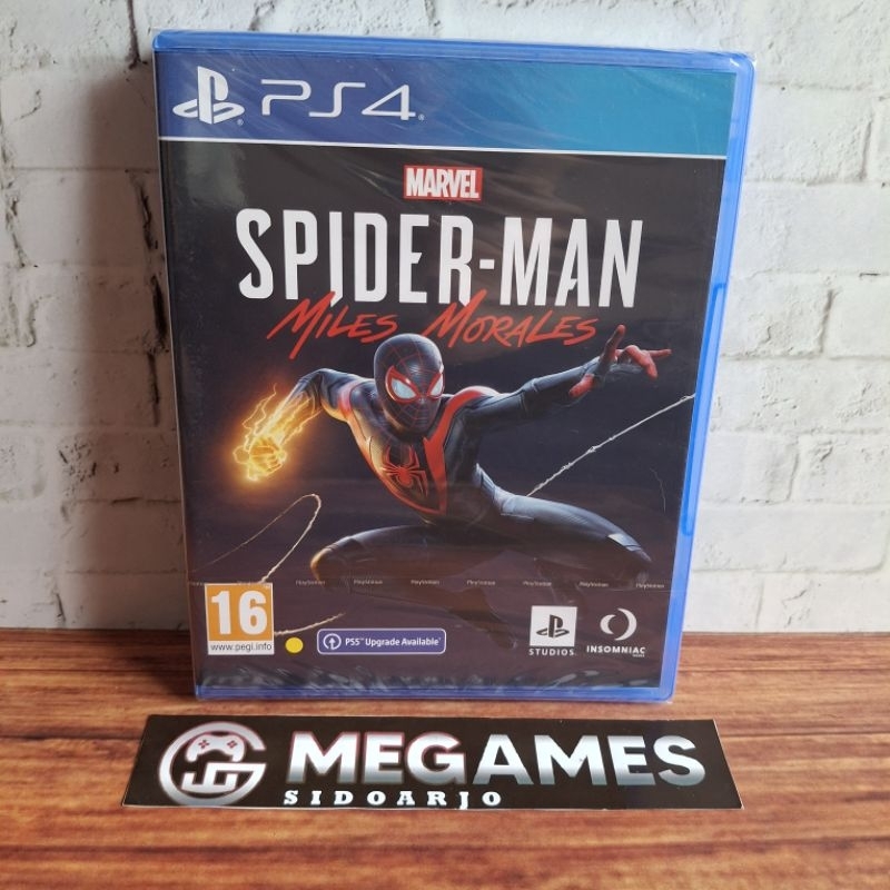 Kaset Bd Ps4 Marvel Spiderman Miles Morales (New/Segel)