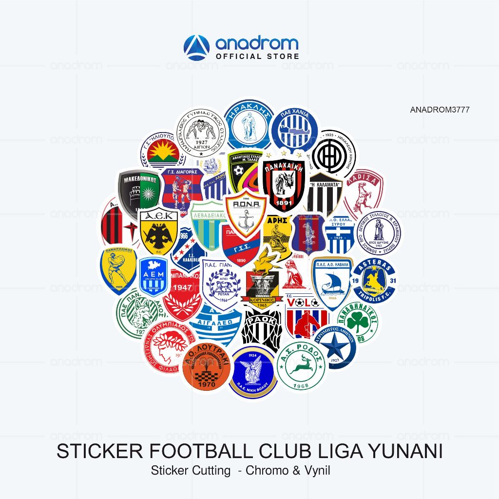 

Sticker Pack Logo Club Liga Yunani | Sticker Logo Club Sepak Bola | Stiker Logo Club Footbal Edition | Sticker liga Champion Sepak Bola | Anadrom 3777