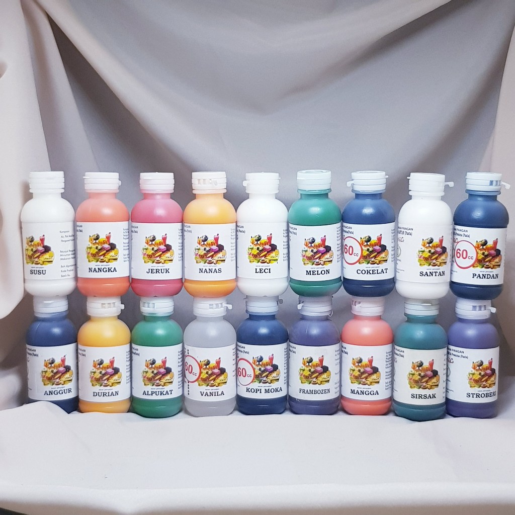 

Perisa Pasta Makanan Aneka Rasa Seger & Co 60ml /Perisa Kue