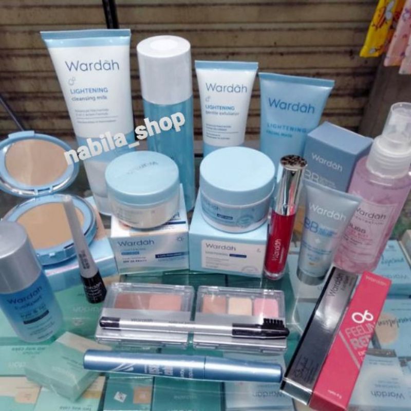 paket wardah 1 paket wardah brightening dan make up