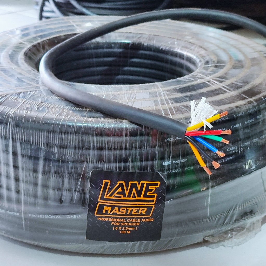 Kabel Speaker 6x2.5 MM LANE MASTER ORIGINAL