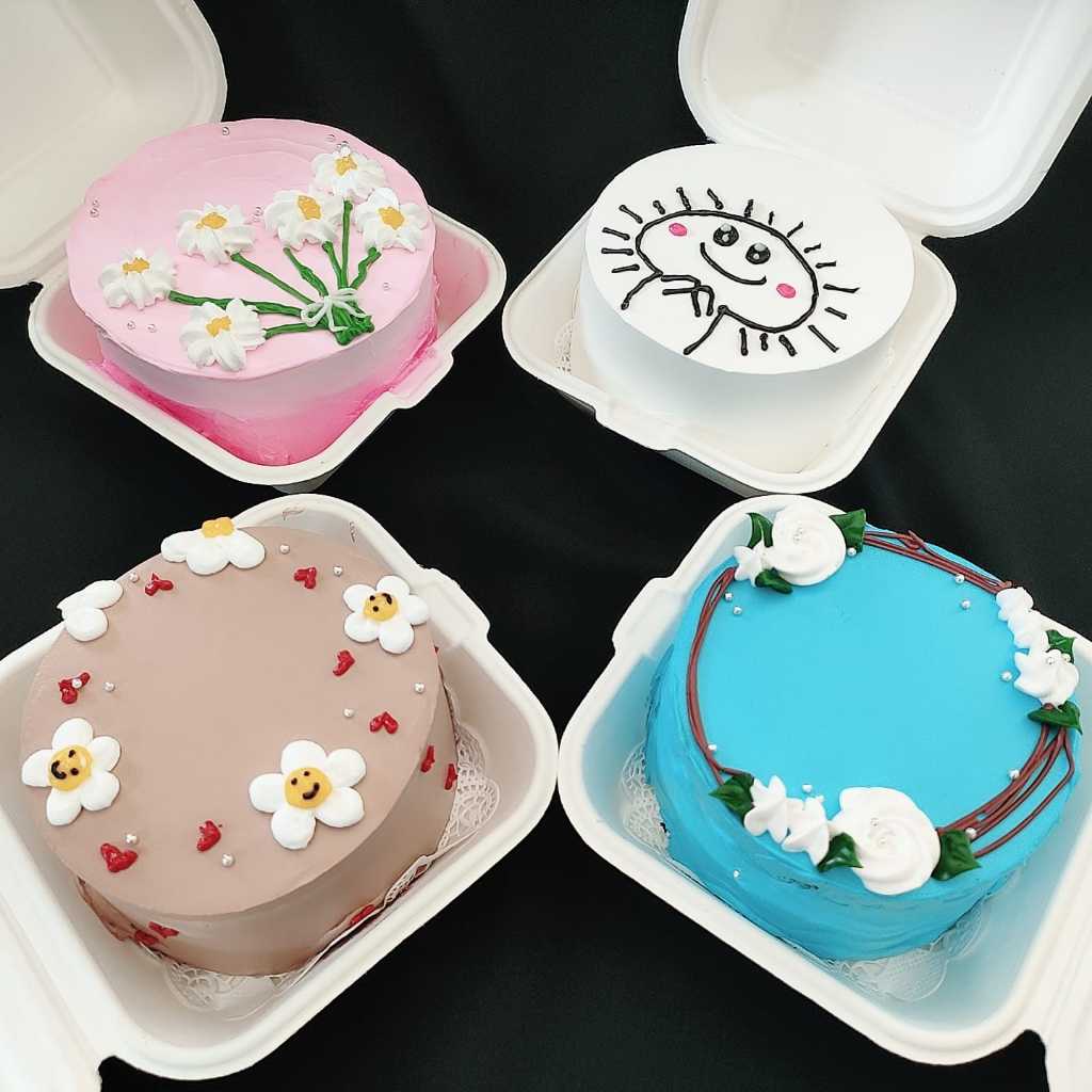 

Bento Cake / Kue Ultah ukuran Kecil / Kue Ulang Tahun Bento Cake, bulat Ukuran 10cm