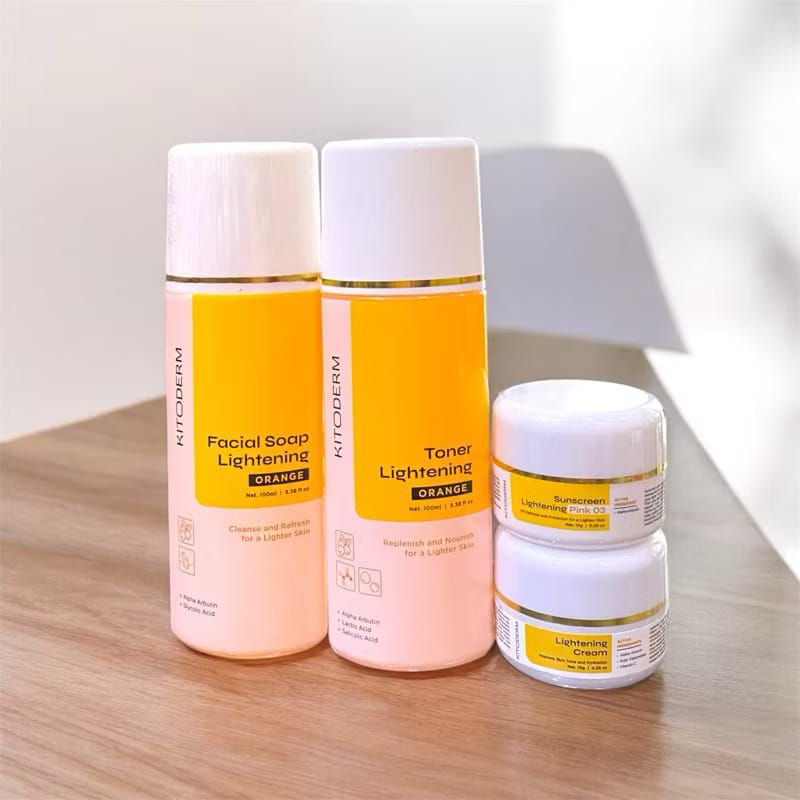 Paket Skincare Kitoderm/ Paket Normal Lightening Kitoderm/ Paket Flek Kitoderm/ Paket Acne Kitoderm