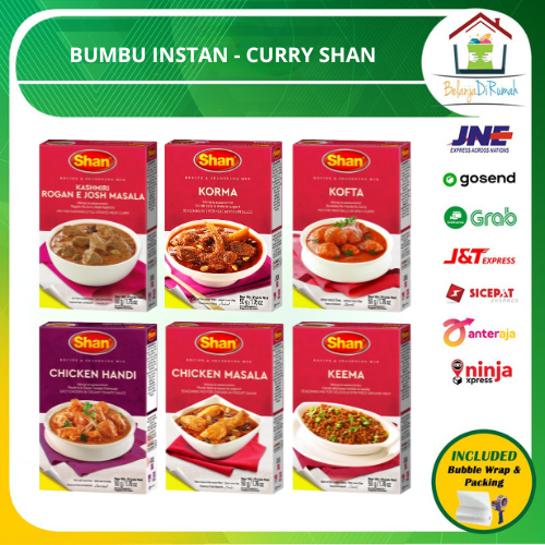 

Bumbu Instan Curry Shan Siap Pakai 50g