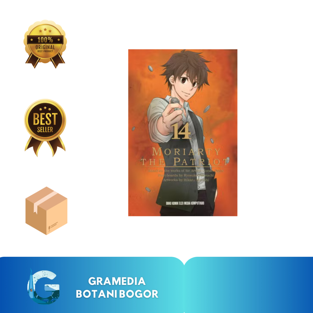 Gramedia Bogor - Moriarty The Patriot 14