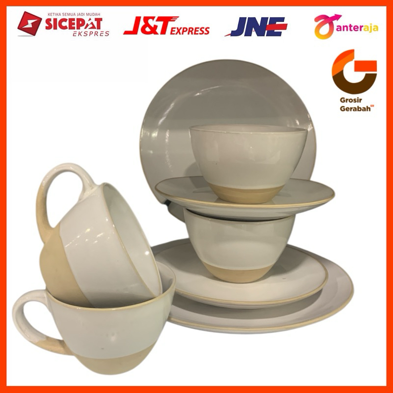 nakami dinner set keramik 8pcs Nk-ds111 55095
